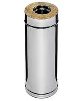 Teava  de fum 1m dn 150-220mm,inox DW Pipe L1000 D150-220 304-304s/s 0.5mm